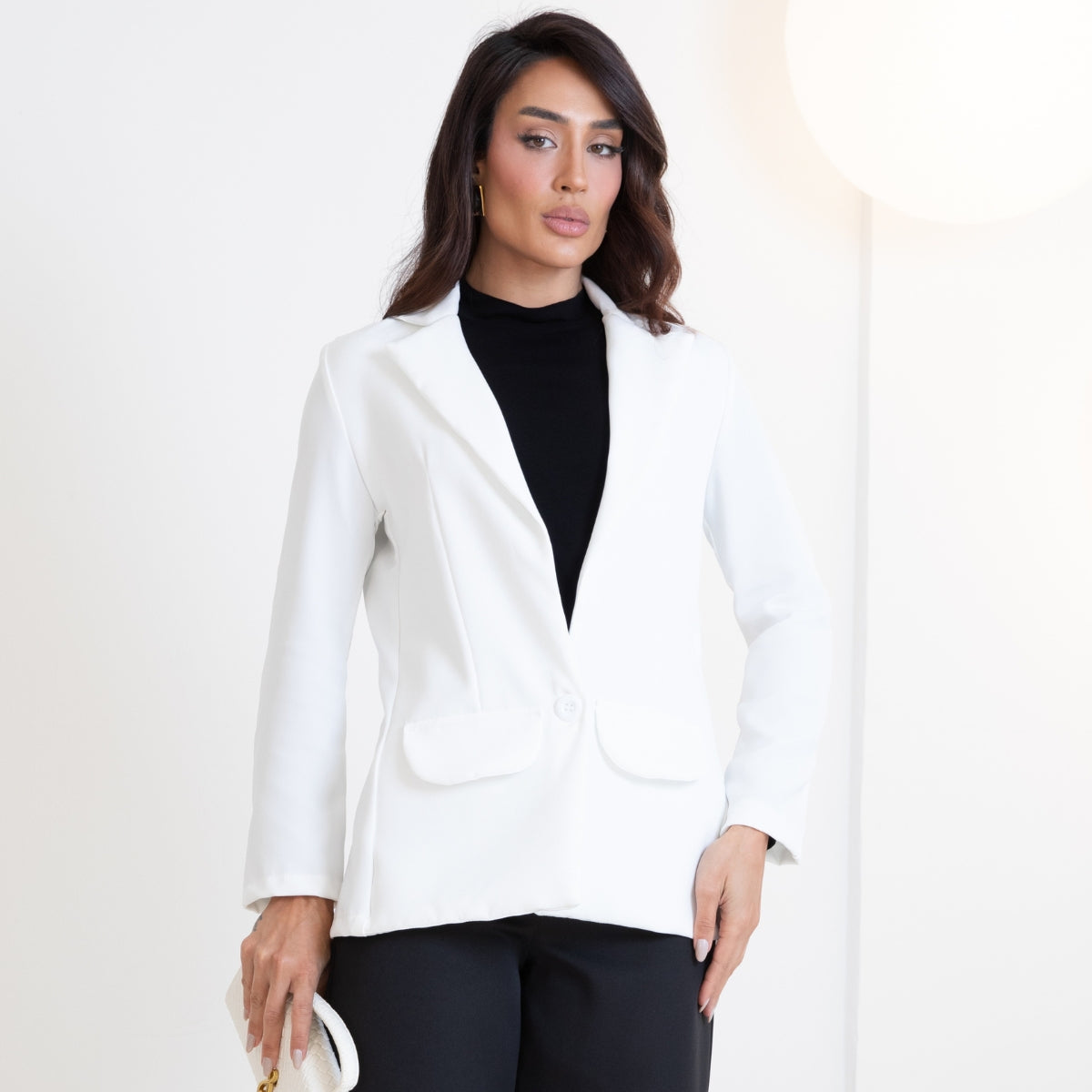 Blazer Alfaiataria Slim Acinturado
