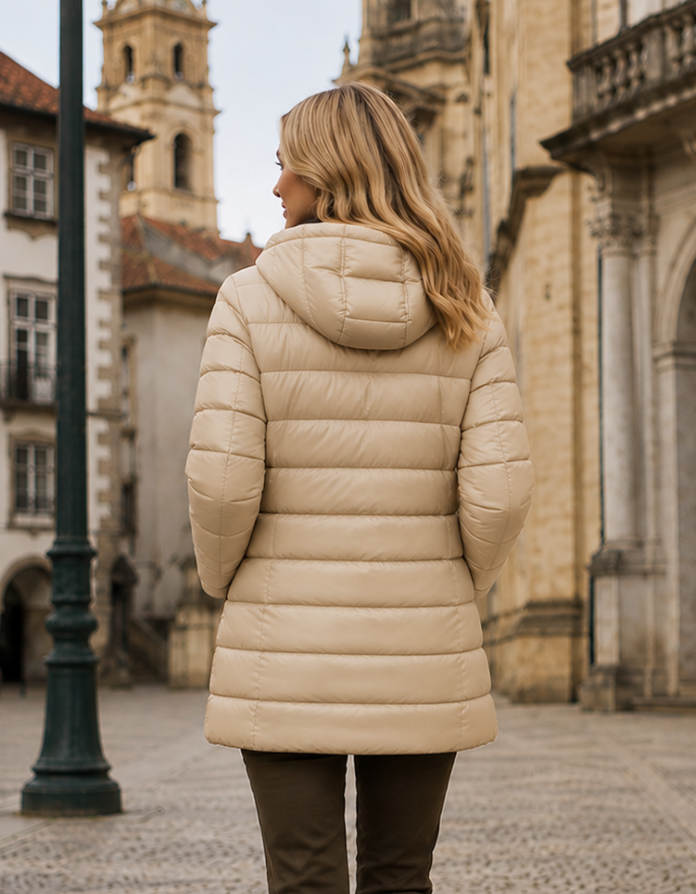 Jaqueta Puffer Bobojaco Peluciada Impermeável Térmica