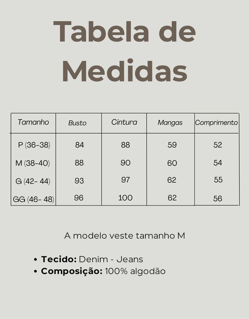 Tabela de Medidas