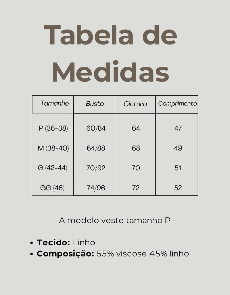 Tabela de Medidas