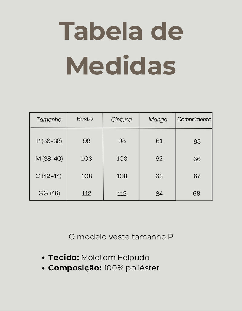 Tabela de Medidas