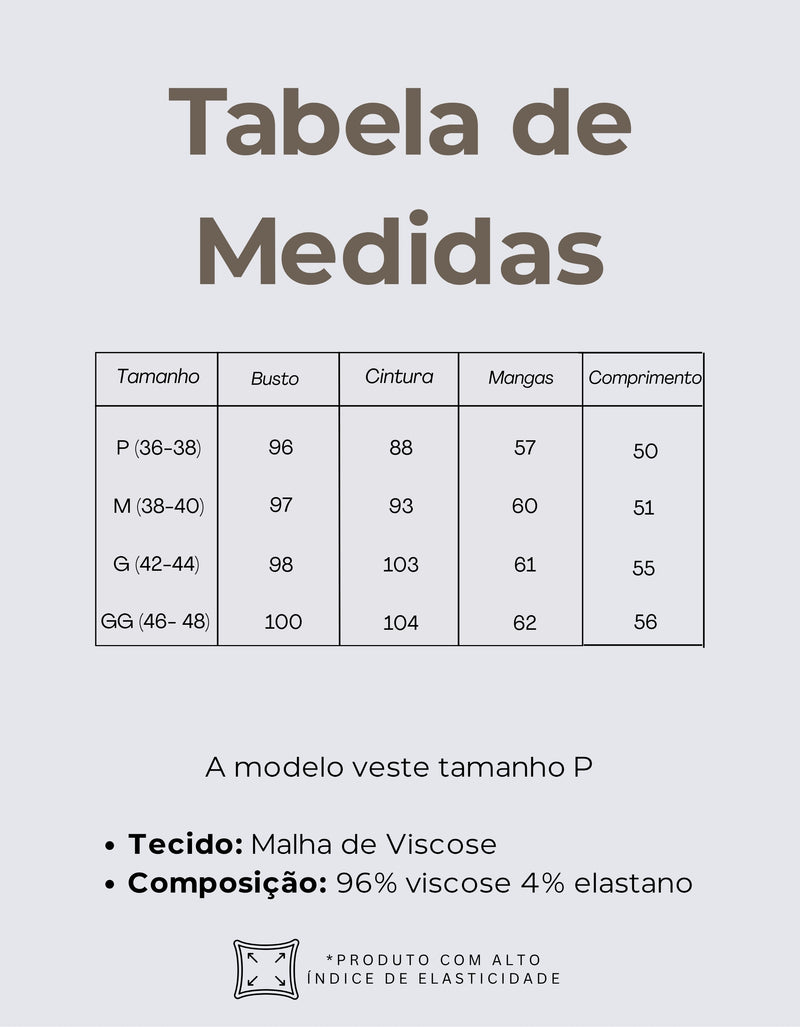 Tabela de Medidas