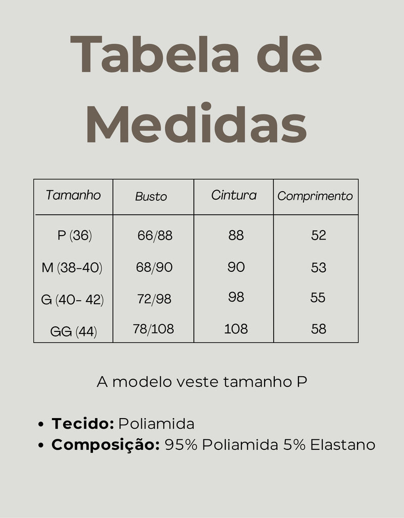 Tabela de Medidas