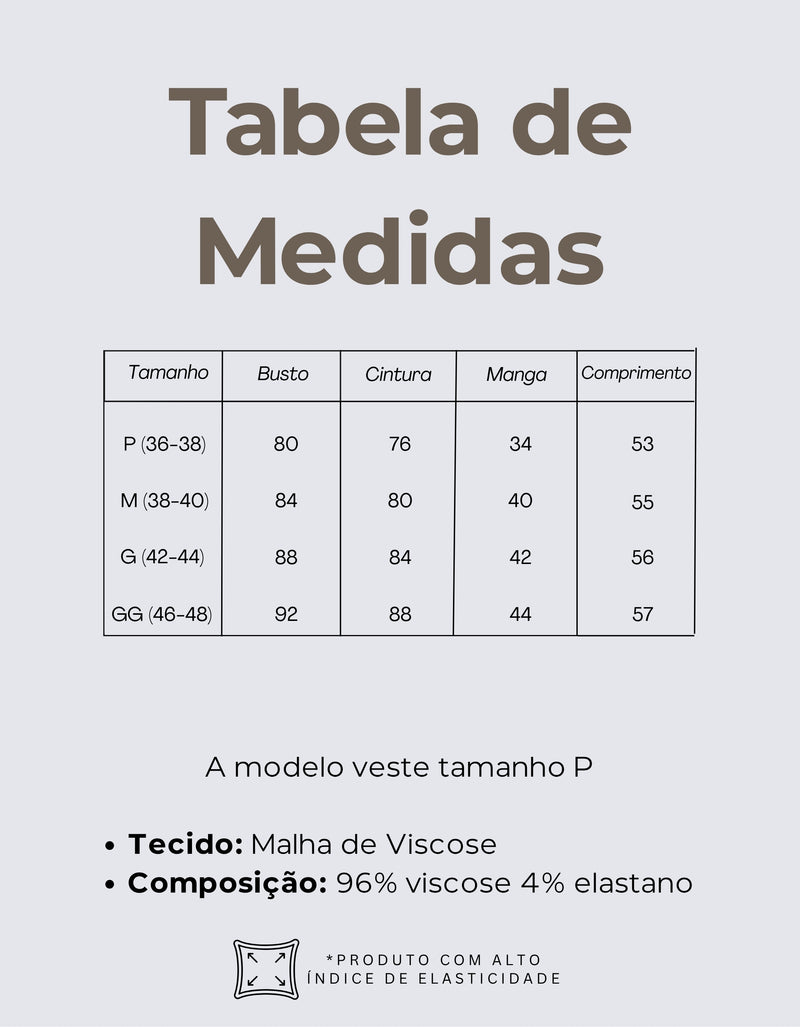 Tabela de Medidas