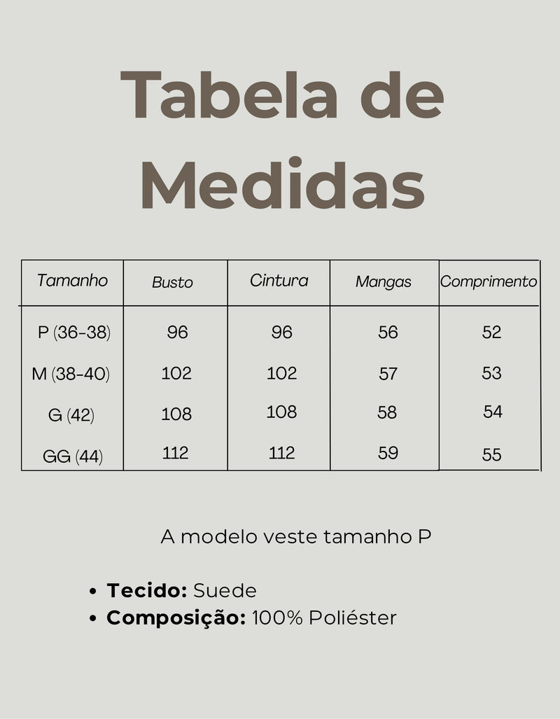 Tabela de Medidas