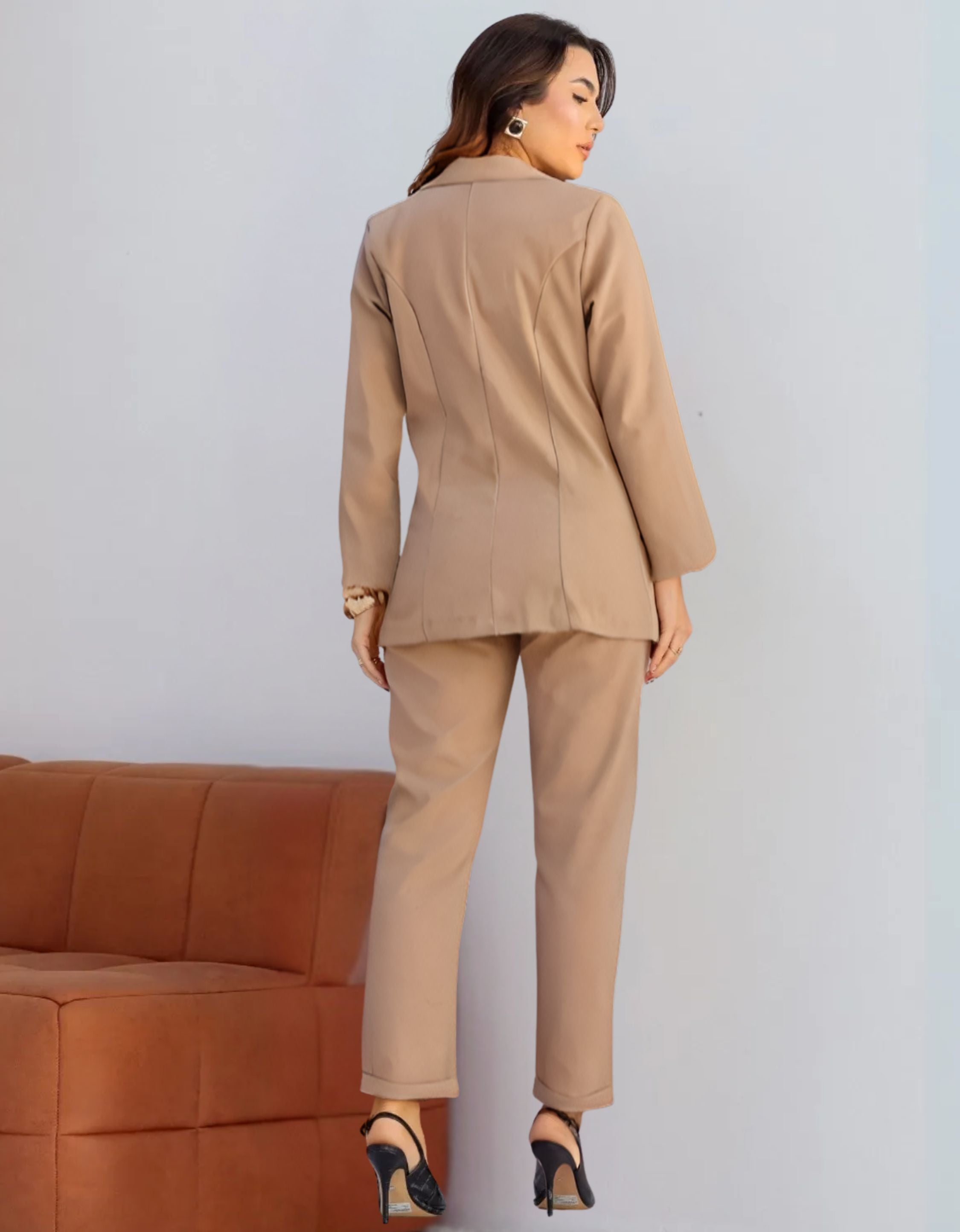 Conjunto De Alfaiataria Blazer E Calça Terninho