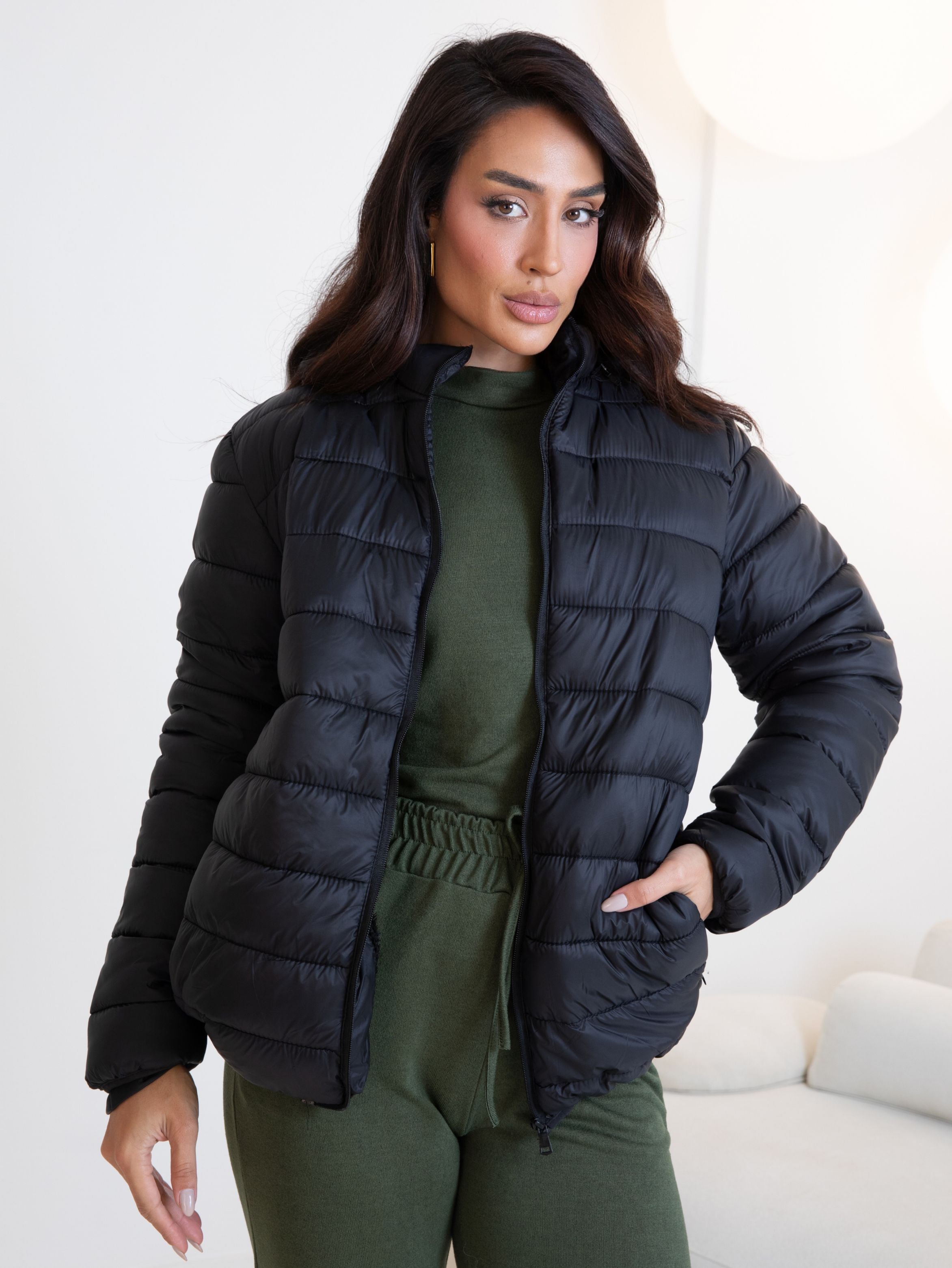 Jaqueta Puffer Bobojaco Peluciada Impermeável Térmica