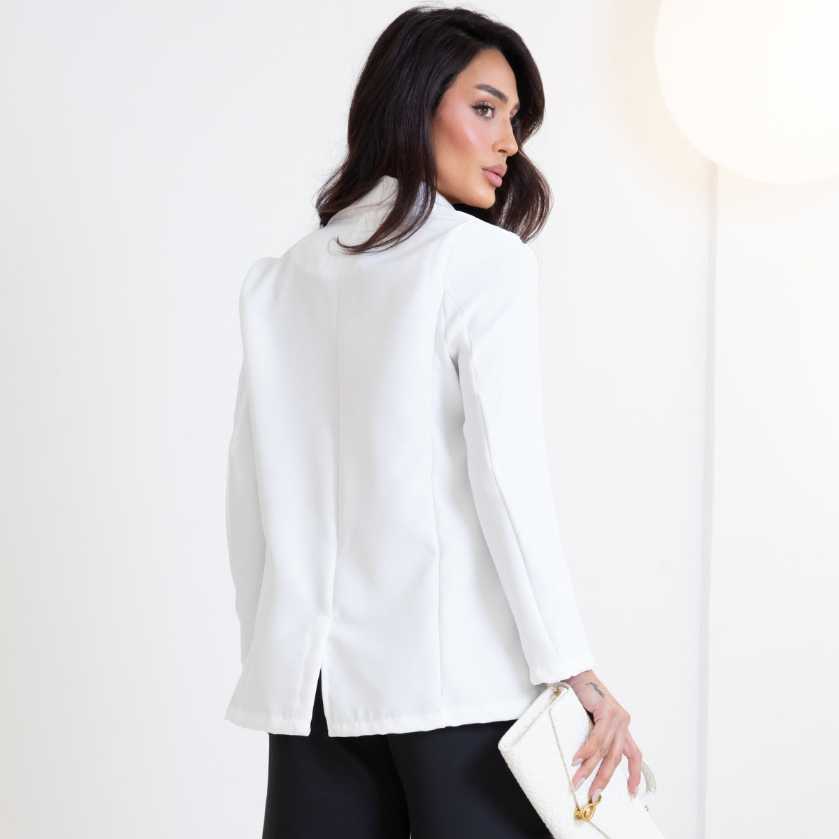 Blazer Alfaiataria Slim Acinturado