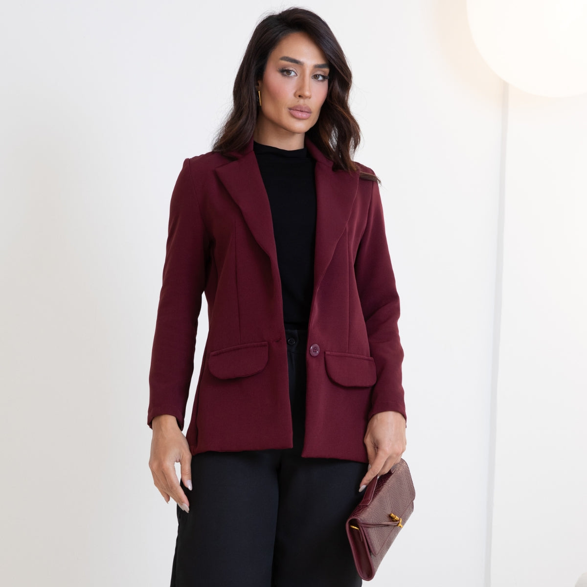 Blazer Alfaiataria Slim Acinturado