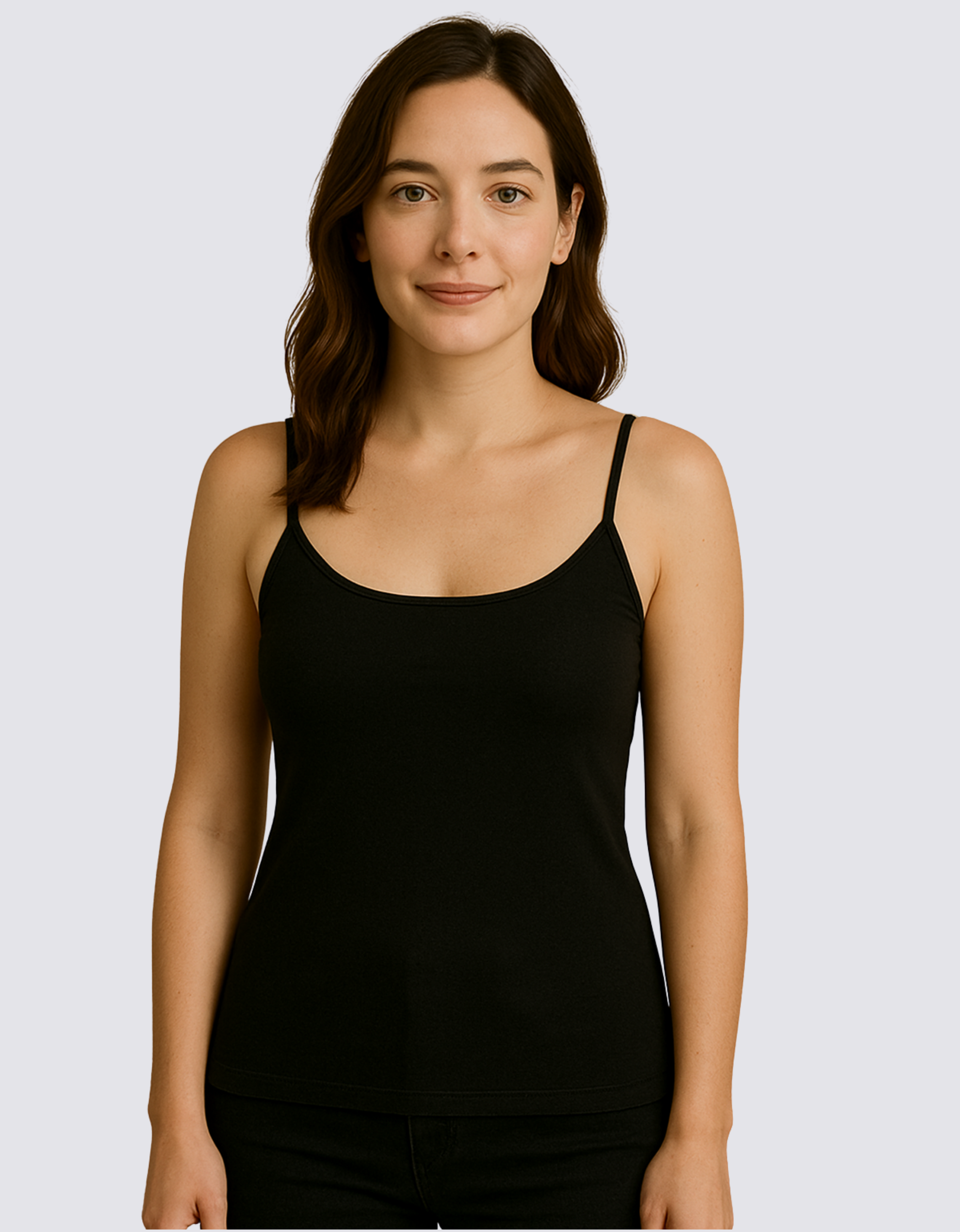 Regata Camisete Segunda Pele De Alças Finas