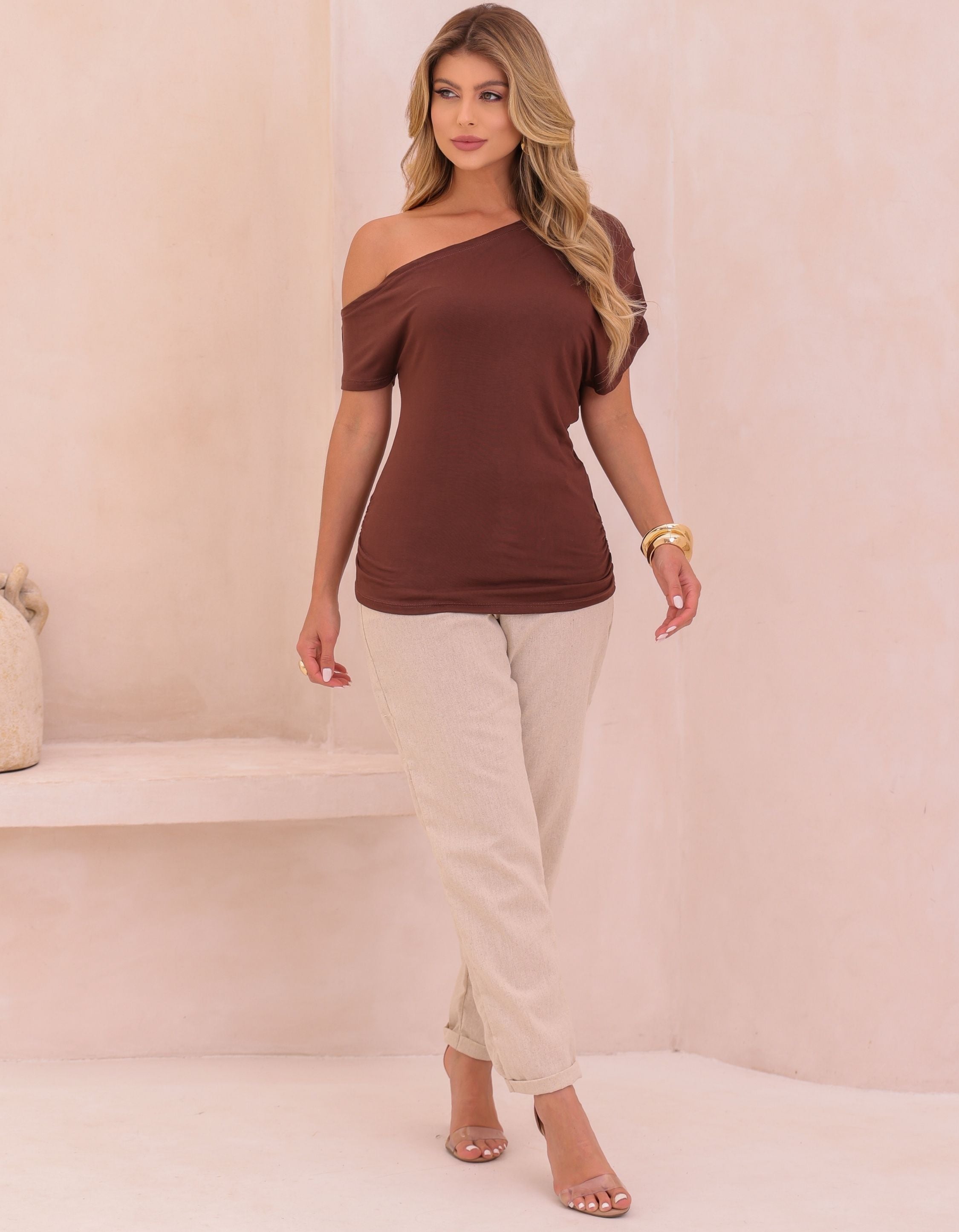 Blusa Malha de Viscose Nula Manca