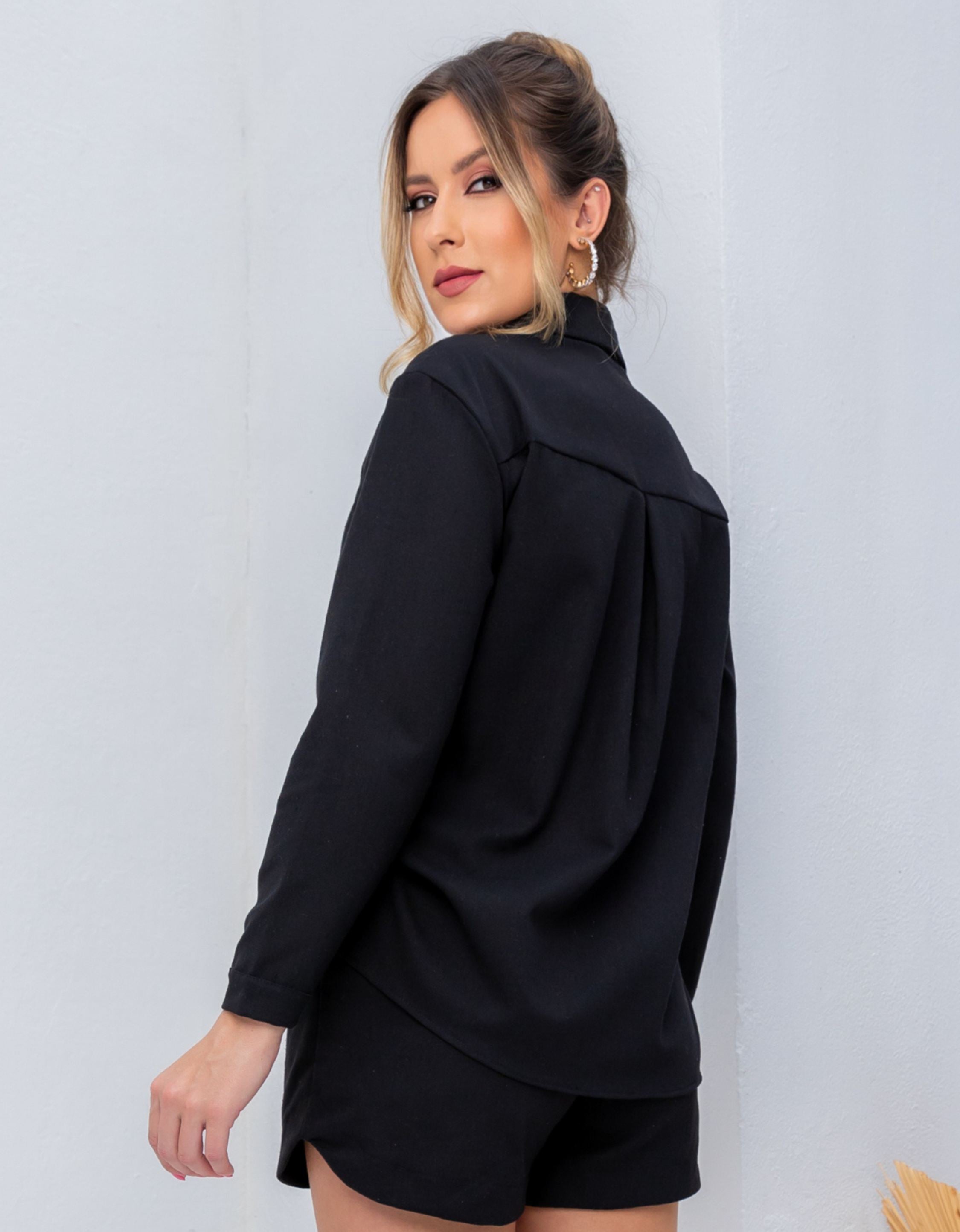 Camisa Oversized em Linho