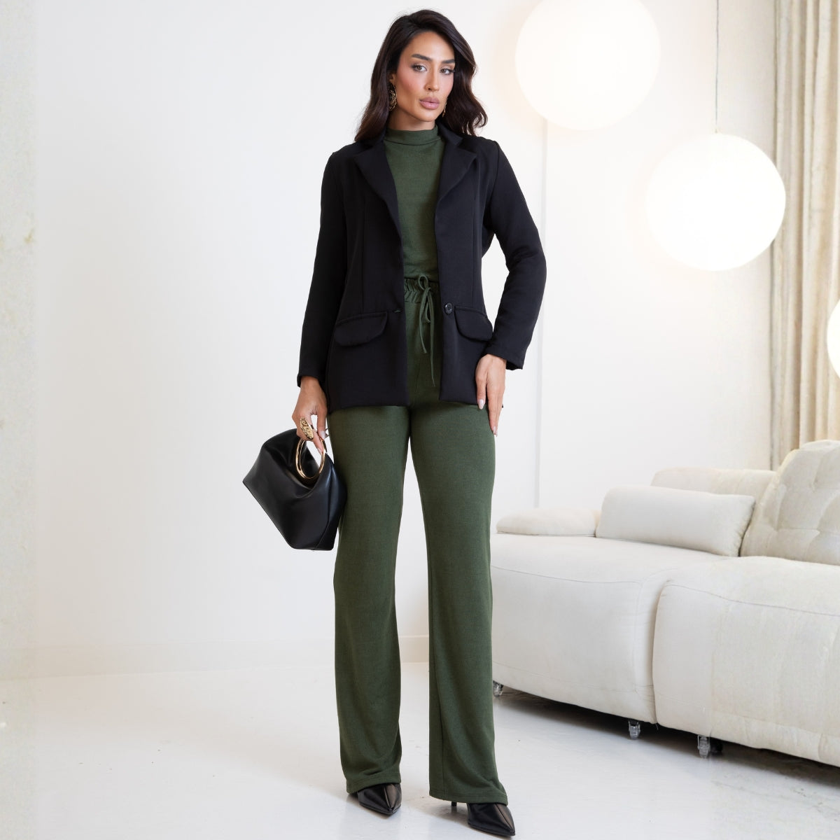 Blazer Alfaiataria Slim Acinturado