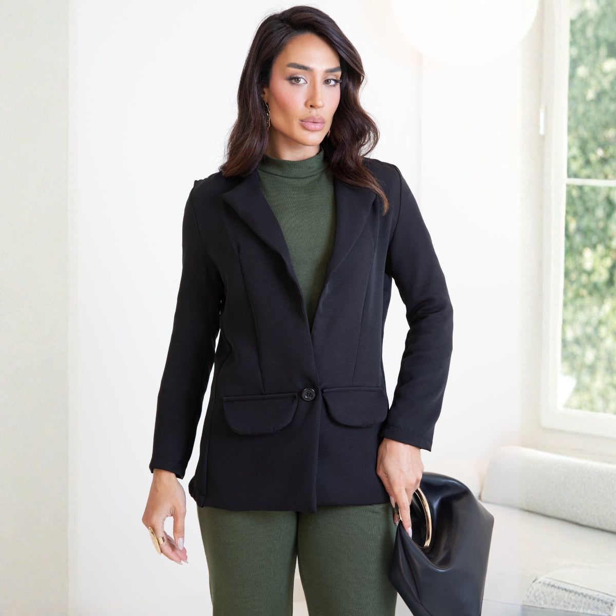 Blazer Alfaiataria Slim Acinturado
