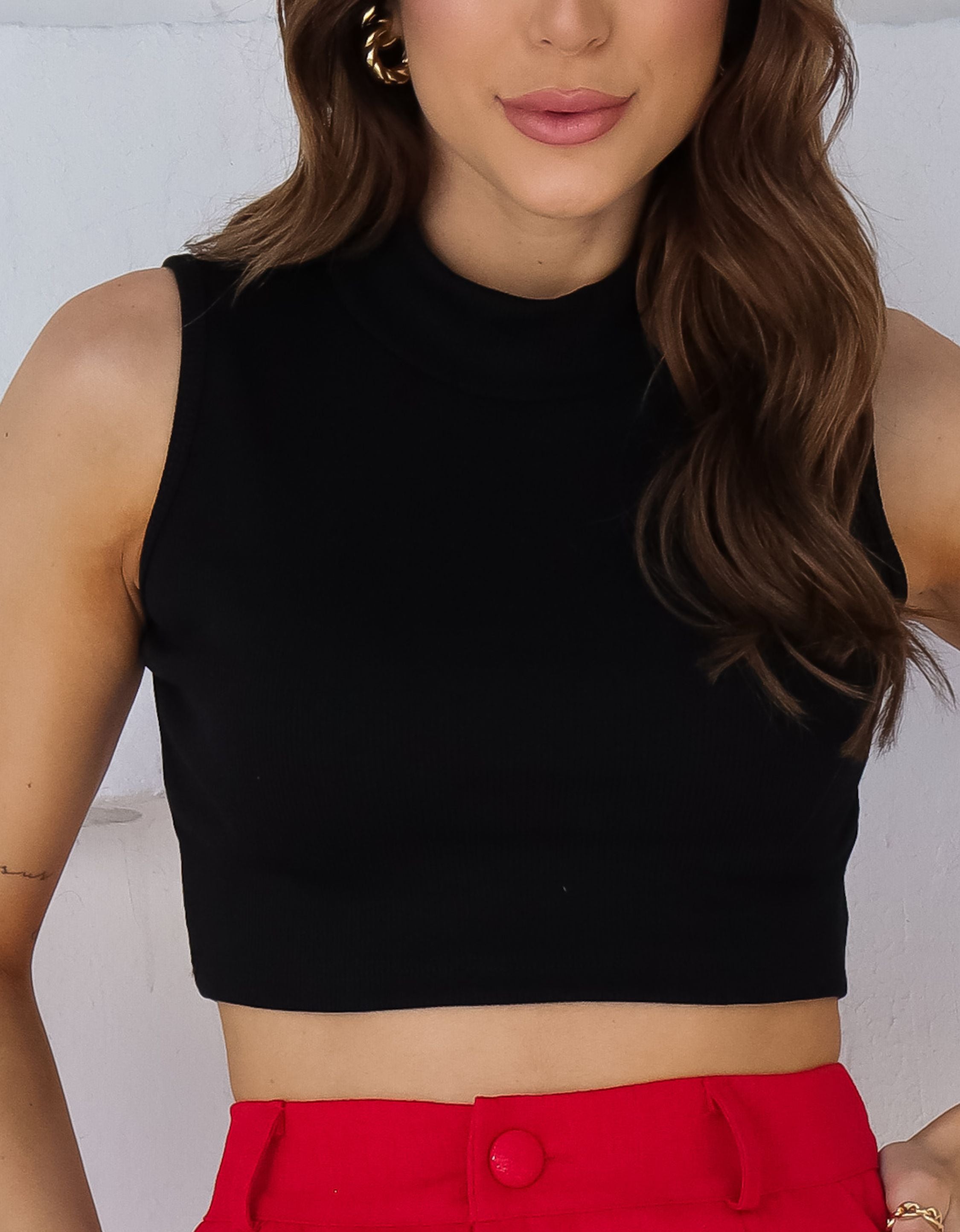 Cropped Ribana Canelado
