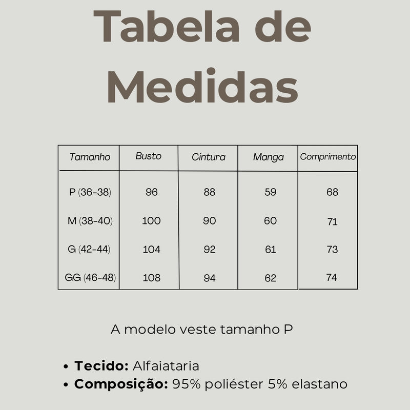 Tabela de Medidas