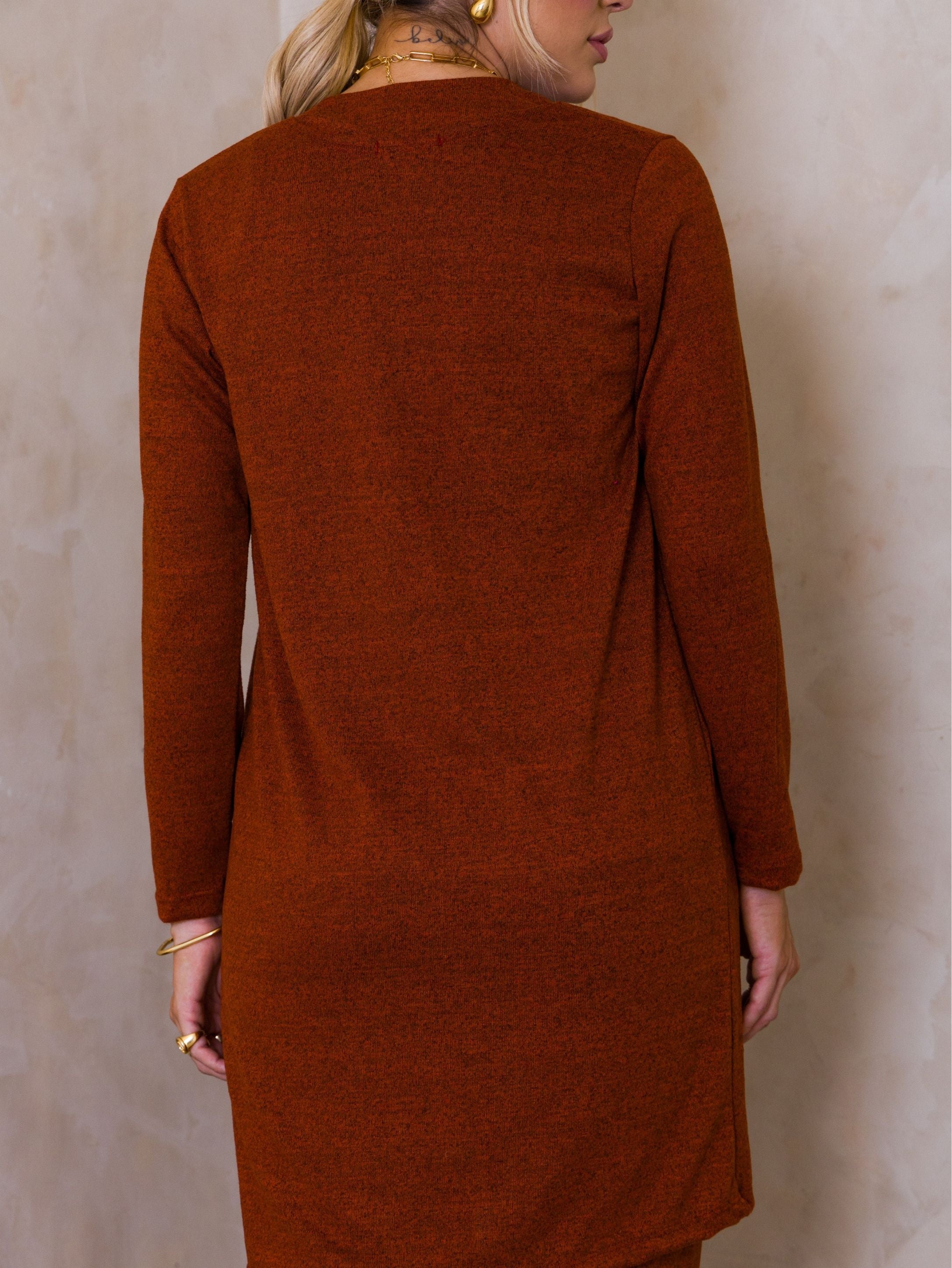 Conjunto Malha de Tricot Três Peças