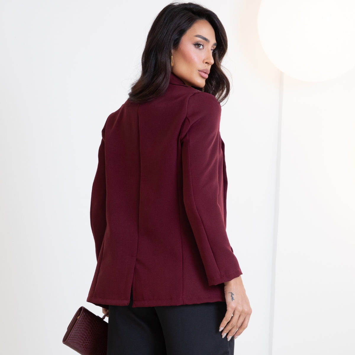 Blazer Alfaiataria Slim Acinturado
