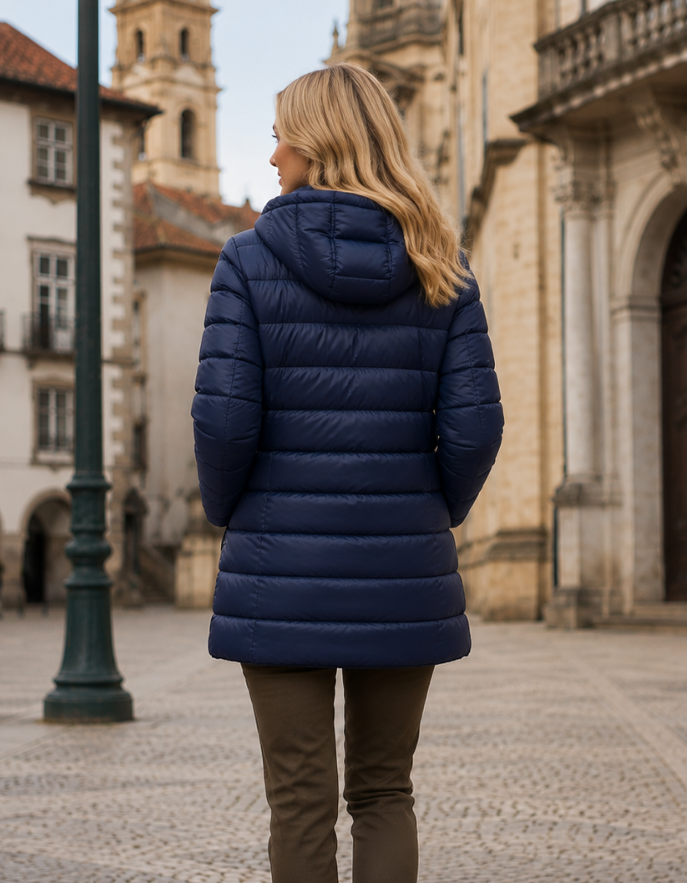 Jaqueta Puffer Bobojaco Peluciada Impermeável Térmica