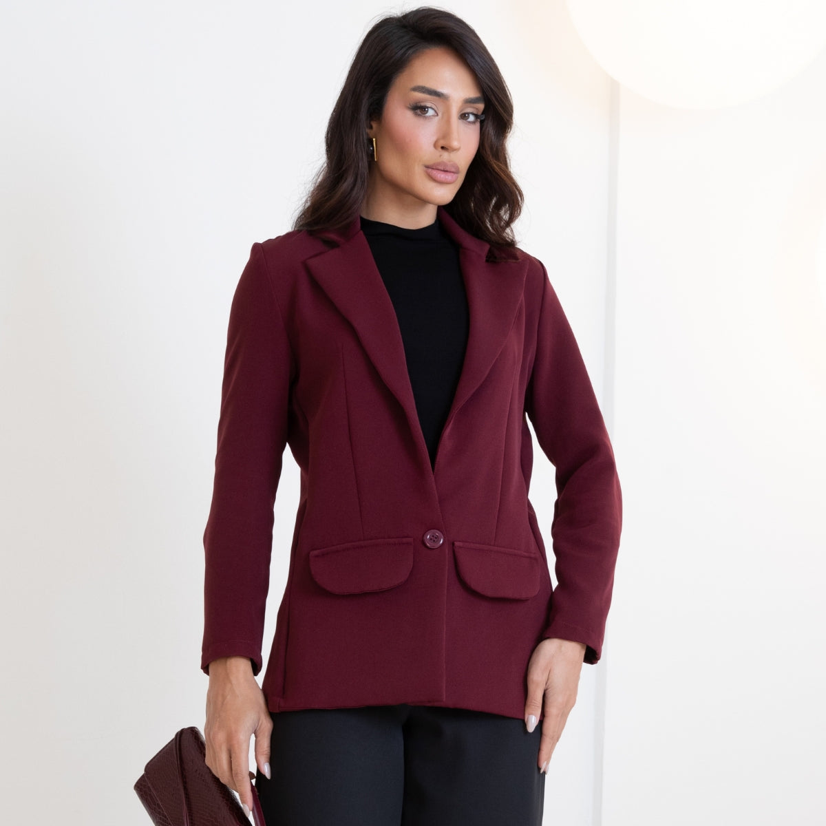 Blazer Alfaiataria Slim Acinturado