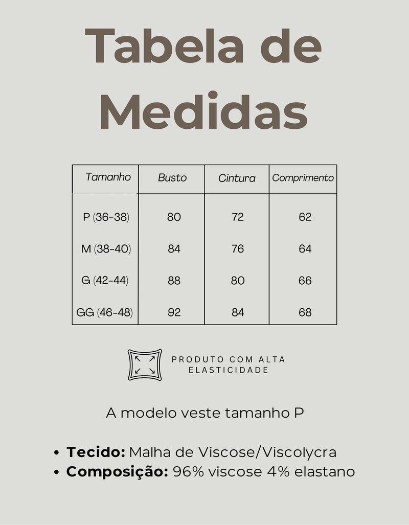 Tabela de Medidas