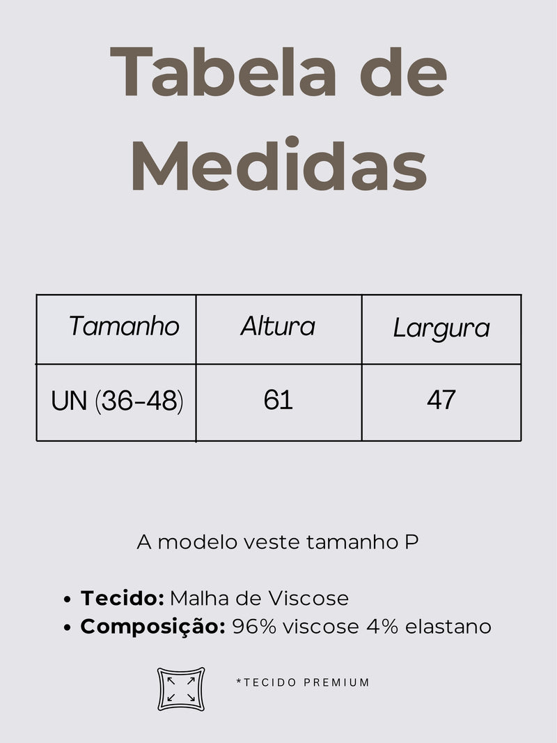 Tabela de Medidas