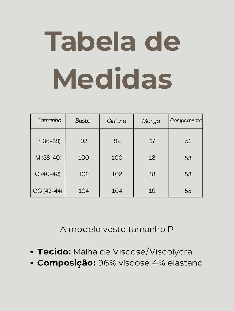 Tabela de Medidas