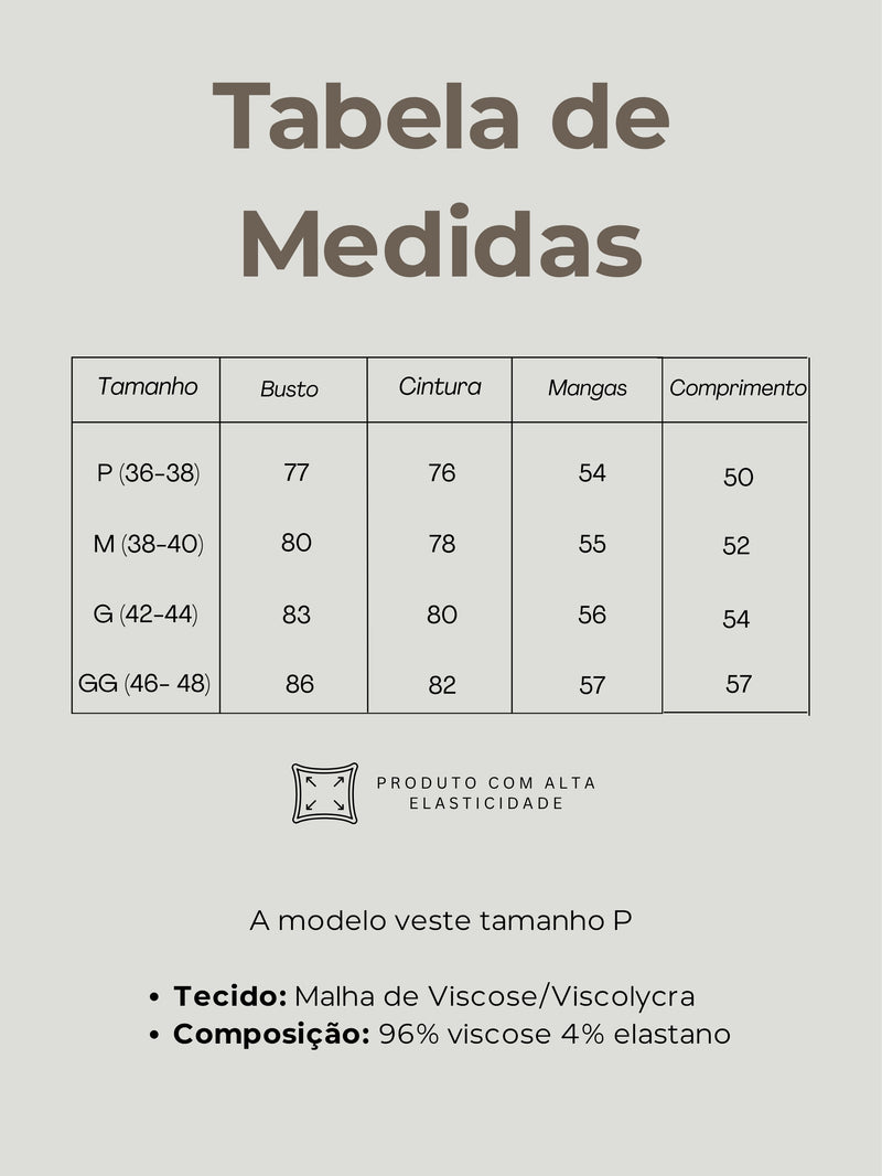 Tabela de Medidas