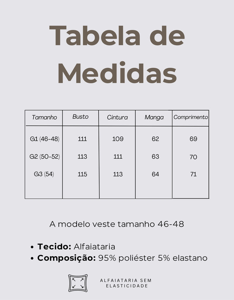 Tabela de Medidas